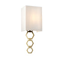 Ria Small Aged Brass Wall Sconce