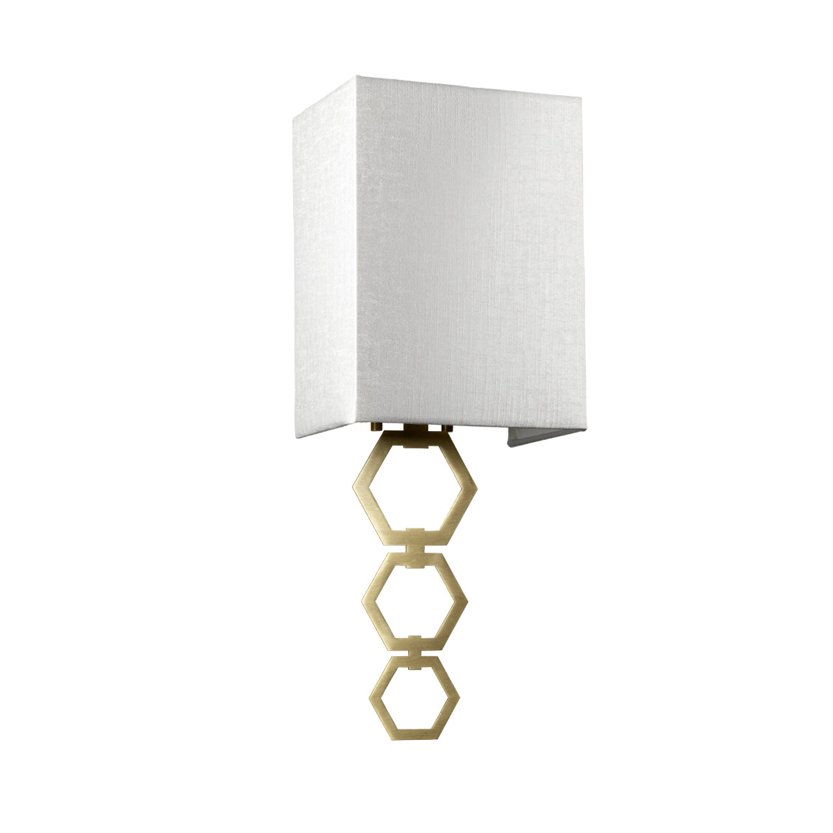 Ria Small Aged Brass Wall Sconce
