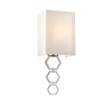 Ria Small Polished Chrome Wall Sconce