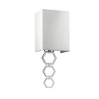 Ria Small Polished Chrome Wall Sconce