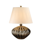 Rib Pumpkin Table Lamp (Speckled Glaze)