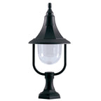 Shannon Pedestal Lantern (Black)
