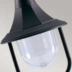 Shannon Pedestal Lantern (Black)