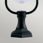 Shannon Pedestal Lantern (Black)