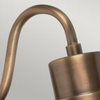 Sheldon Wall Lantern (Aged Brass)