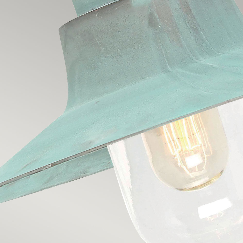 Sheldon Wall Lantern (Verdigris)