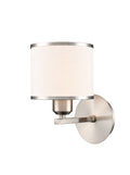 Sirius 1lt Wall Bracket in Satin Nickel