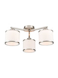 Sirius 3lt Fitting in Satin Nickel