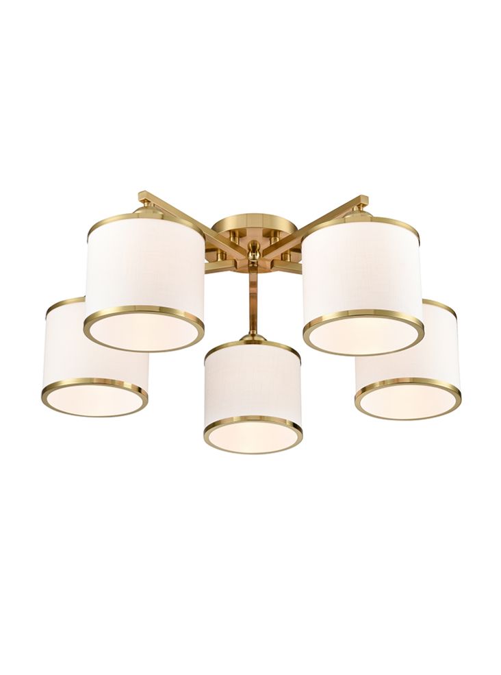 Sirius 5lt Fitting in Aged Brass