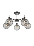 Solar 5lt Fitting matt black and satin nickel