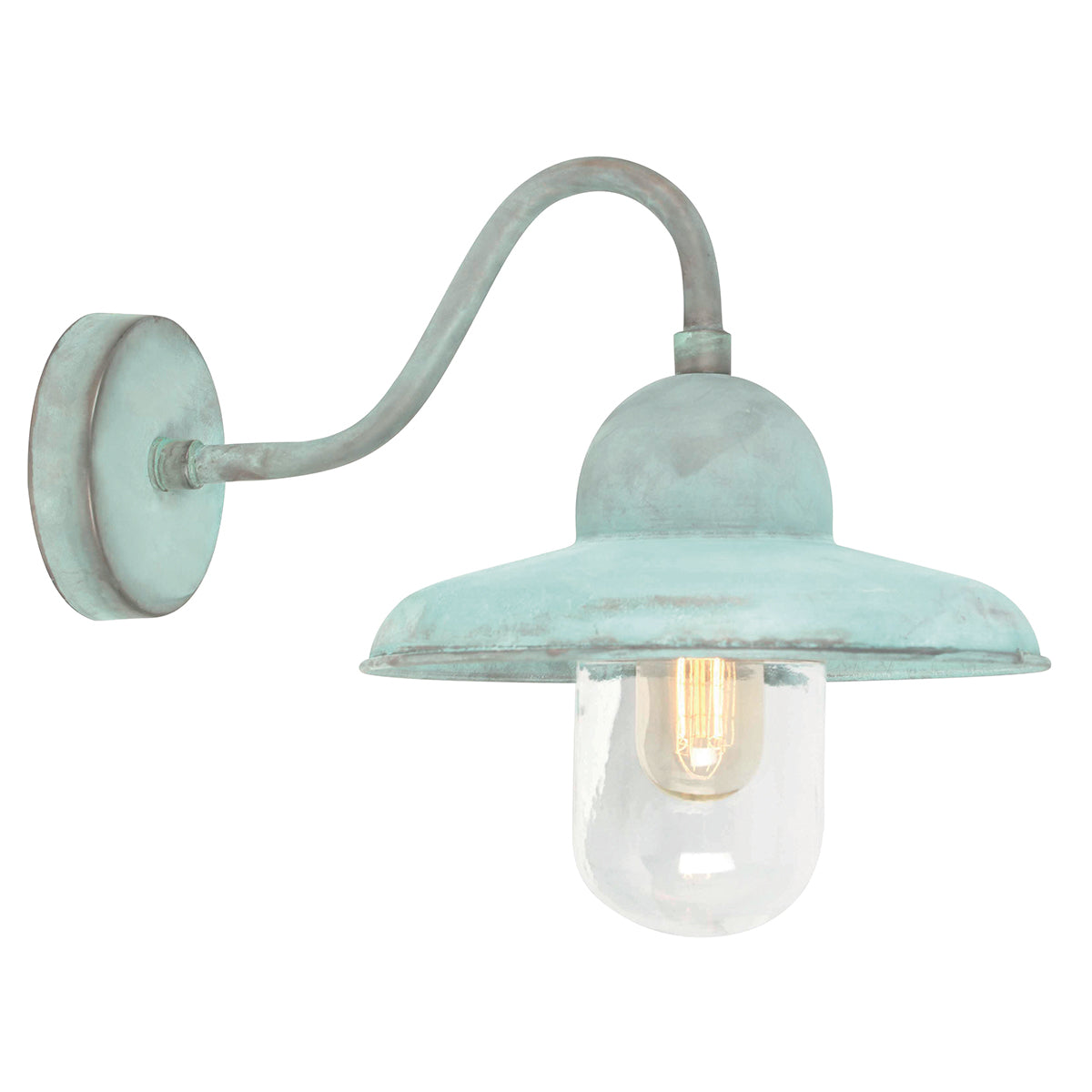 Somerton Wall Lantern (Verdigris)