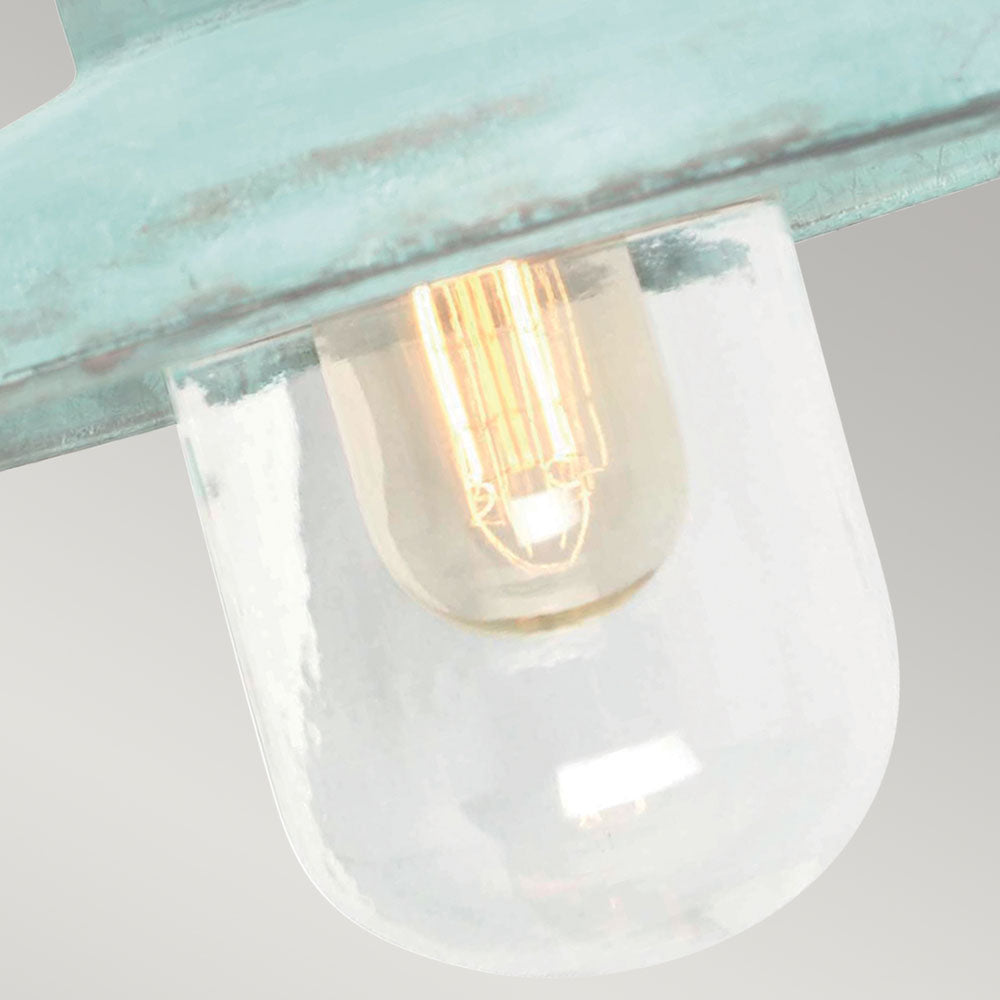 Somerton Wall Lantern (Verdigris)
