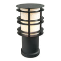 Stockholm 1-Light Small Bollard Light (Black)