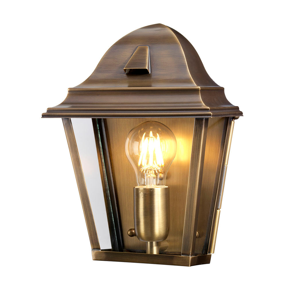 St James Wall Lantern (Brass)