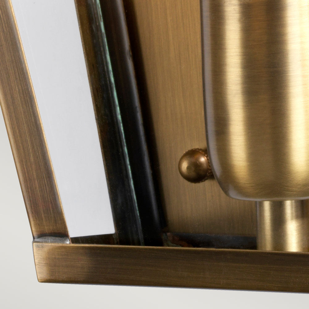 St James Wall Lantern (Brass)