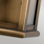 St Martins Wall Lantern (Brass)