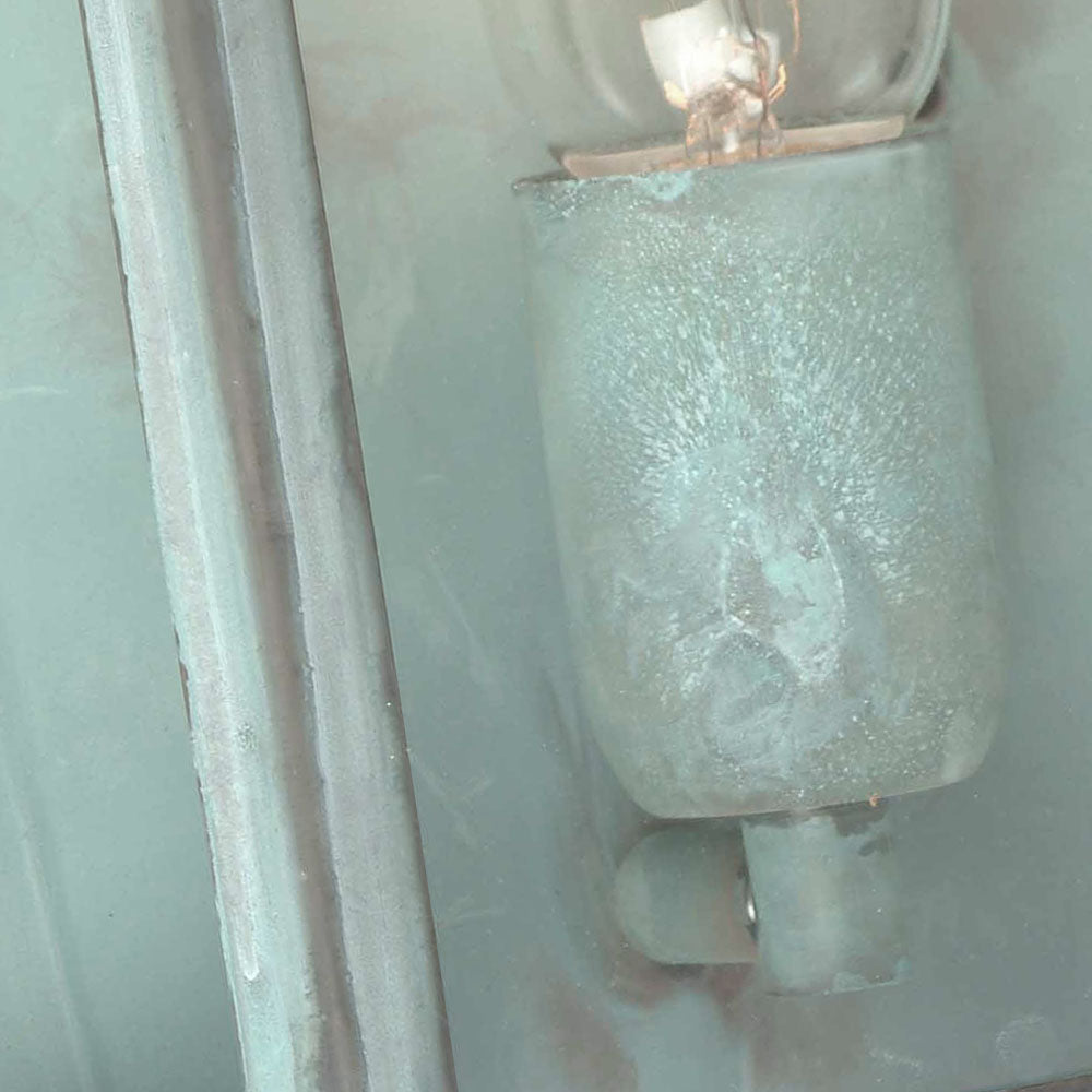St Martins Wall Lantern (Verdigris)