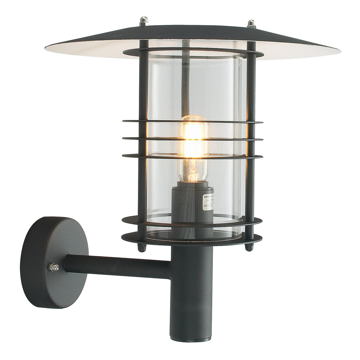 Stockholm Black Grande Wall Lantern
