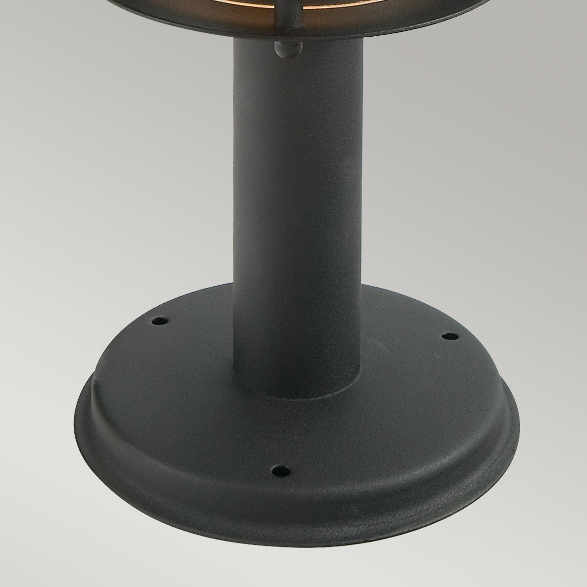 Stockholm 1-Light Grande Black Pedestal Lantern