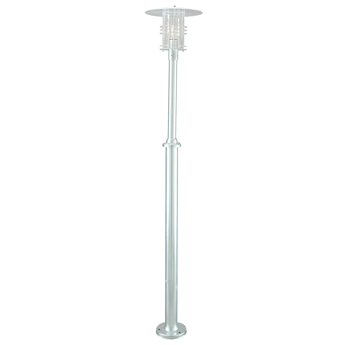 Stockholm 1-Light Grande Galvanized Lamp Post