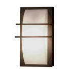 Sven 1-Light Wall Lantern (Graphite)