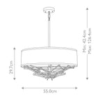 Taiko 4 Light Pendant
