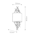 Taiko 2 Light Wall Light