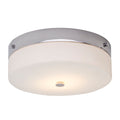 Tamar Large Flush Mount Light (Polished Chrome, LED)