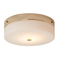 Tamar Large Flush Mount Light (Polished Gold, LED)