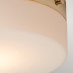 Tamar Large Flush Mount Light (Polished Gold, LED)