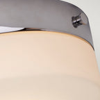 Tamar Medium Flush Mount Light (Polished Chrome, LED)