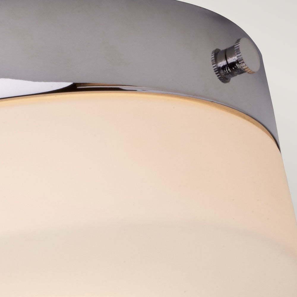 Tamar Medium Flush Mount Light (Polished Chrome, LED)