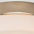 Tamar Medium Flush Mount Light (Polished Gold, LED)