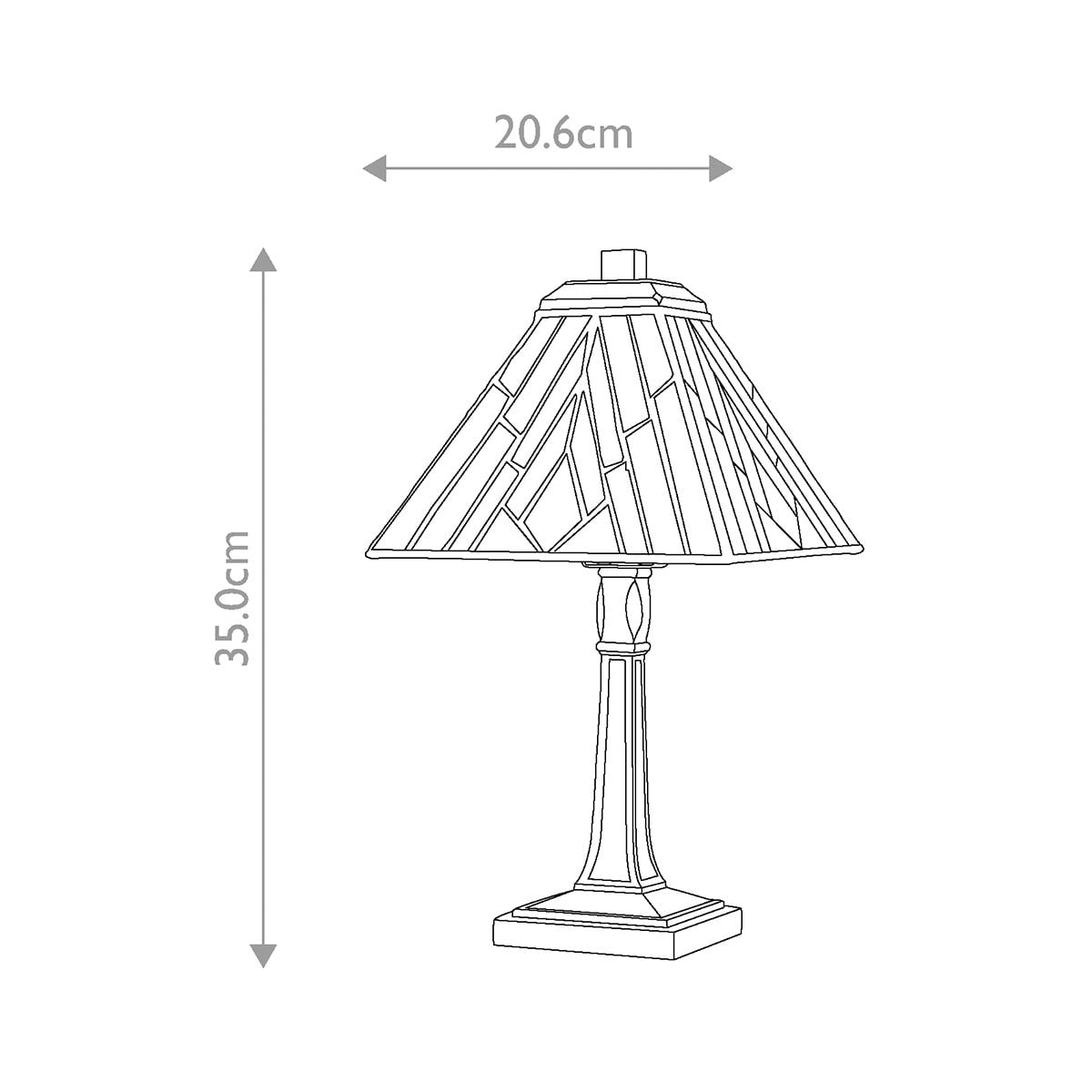 Alderley 1lt Medium Table Lamp