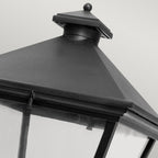 Turin Grande Black Upward Wall Lantern