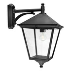 Turin Grande Black Downward Wall Lantern