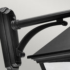 Turin Grande Black Downward Wall Lantern