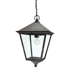 Turin Grande 1-Light Black Chain Lantern