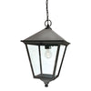 Turin Grande 1-Light Black Chain Lantern