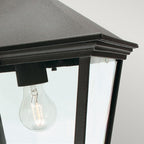 Turin Grande 1-Light Black Chain Lantern