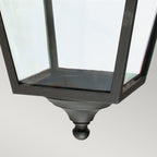 Turin Grande 1-Light Black Chain Lantern