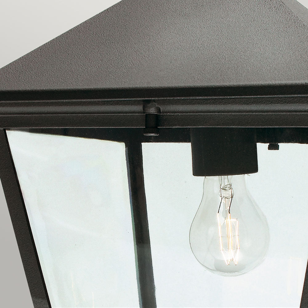 Turin Grande 1-Light Black Chain Lantern