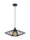 Thatch Pendant Matt Black Small