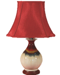 TL0111 - Red To Sandy Table Lamp