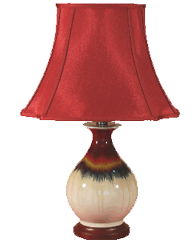 TL0111 - Red To Sandy Table Lamp