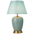TL1407 - Crackle Glaze Duck Egg BlueTable Lamp