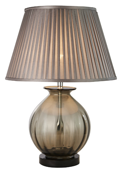 TL1423 - Transparent Tinted Brown Table Lamp