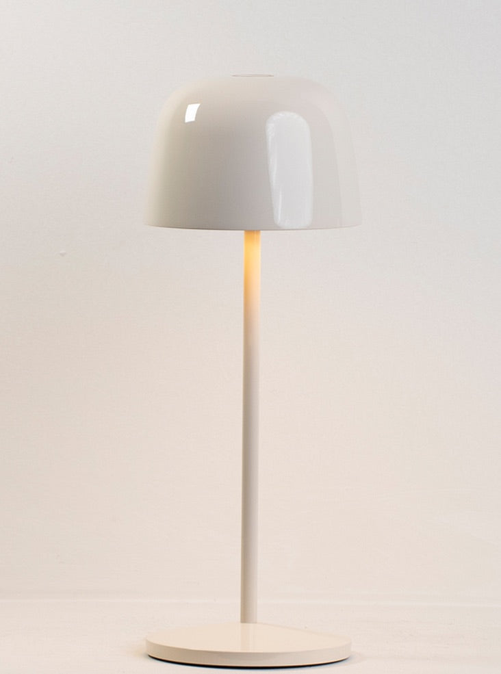 Trailblazer Portable Cream Ceramic Table Lamp