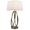 Trinity Table Lamp Antique Brass With Shade