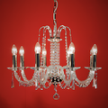 Liberec 8 Chandelier - Clear